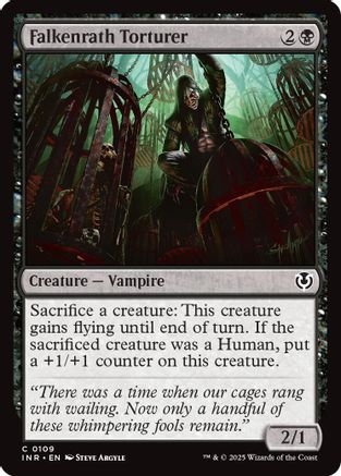 Falkenrath Torturer (INR-109) - Innistrad Remastered Foil [Common]