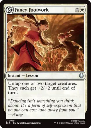Fancy Footwork (TLA-019) - Avatar: The Last Airbender [Uncommon]