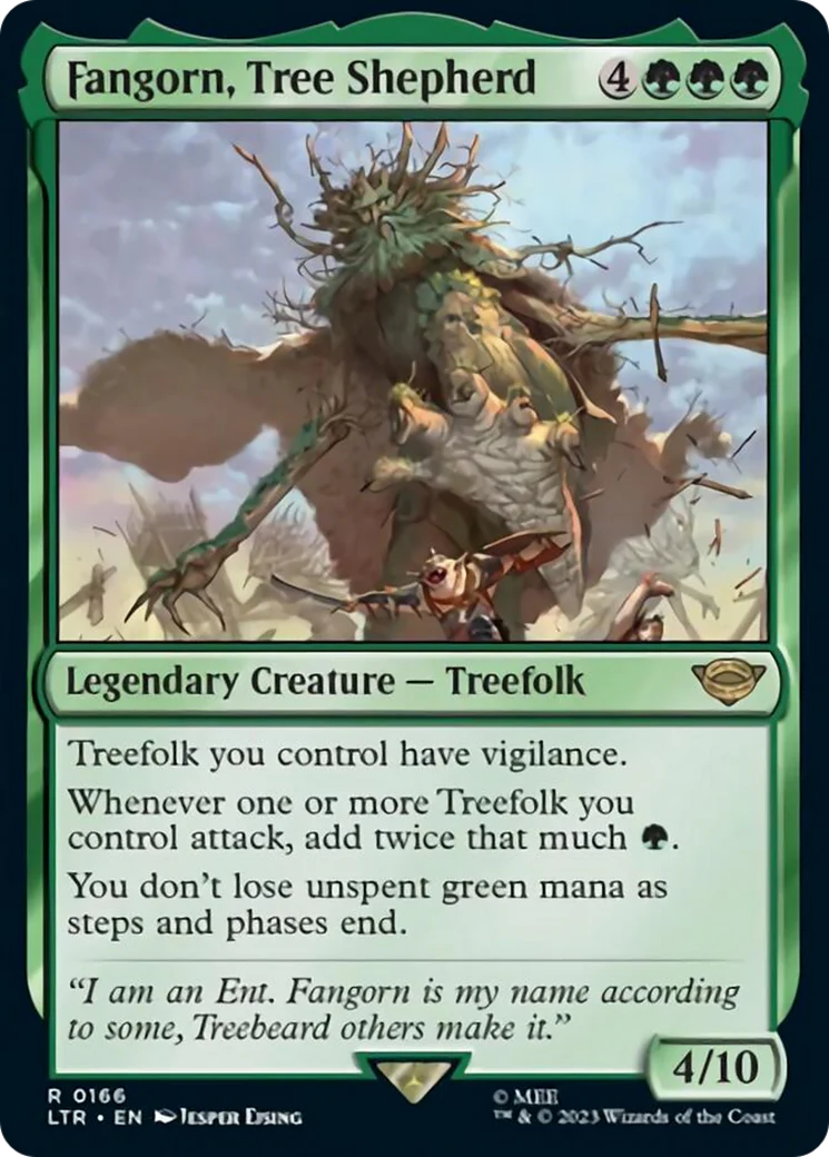 Fangorn, Tree Shepherd (LTR-166) - The Lord of the Rings: Tales of Middle-earth [Rare]