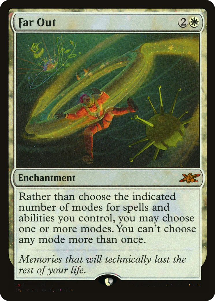 Far Out (UNF-294) - Unfinity Galaxy Foil [Mythic]