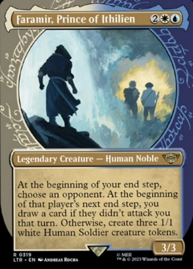 Faramir, Prince of Ithilien (LTR-319) - The Lord of the Rings: Tales of Middle-earth: (Showcase) (Borderless) [Rare]