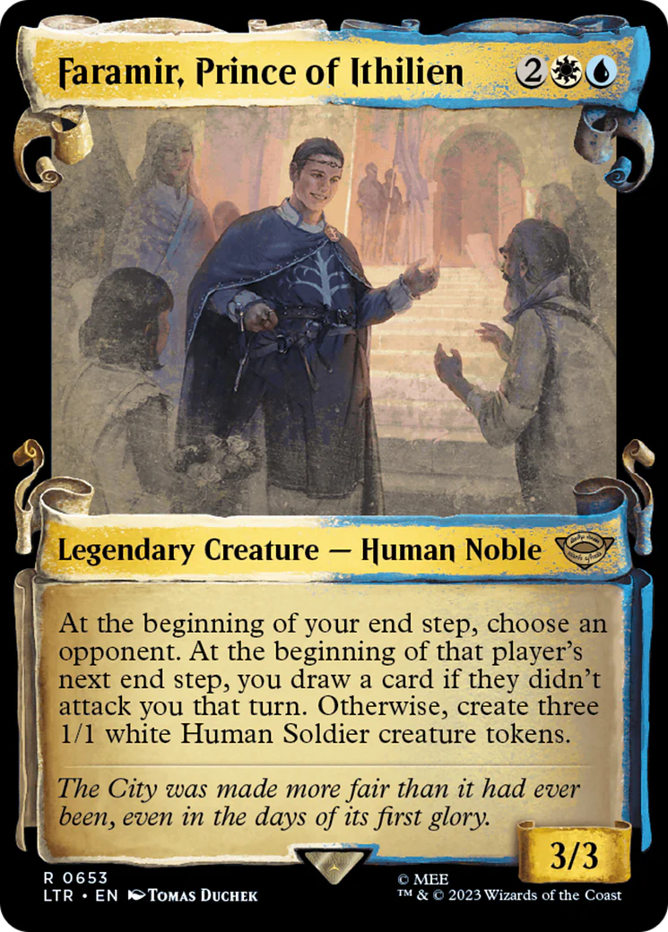Faramir, Prince of Ithilien (LTR-653) - The Lord of the Rings: Tales of Middle-earth: (Showcase) Scroll [Rare]