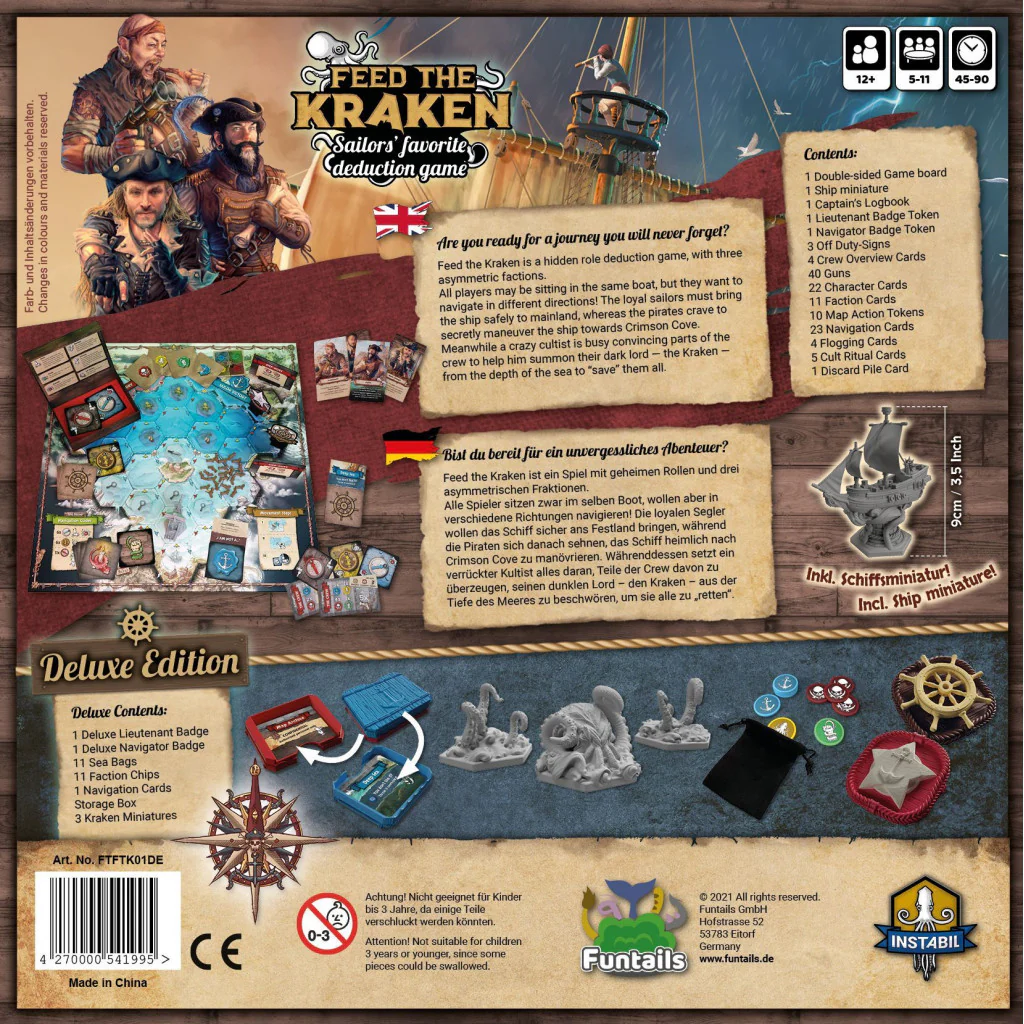 Feed the Kraken - Deluxe Edition *PRE-ORDER* - Image 3