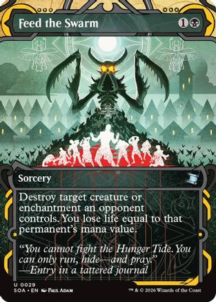 Feed the Swarm (SOA-029) - Secrets of Strixhaven: Mystical Archive [Uncommon]