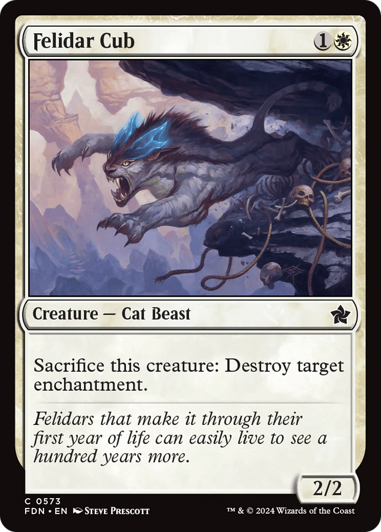 Felidar Cub (FDN-573) - Foundations [Common]