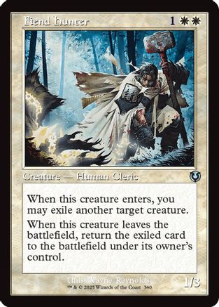 Fiend Hunter (Retro Frame) (INR-340) - Innistrad Remastered [Uncommon]
