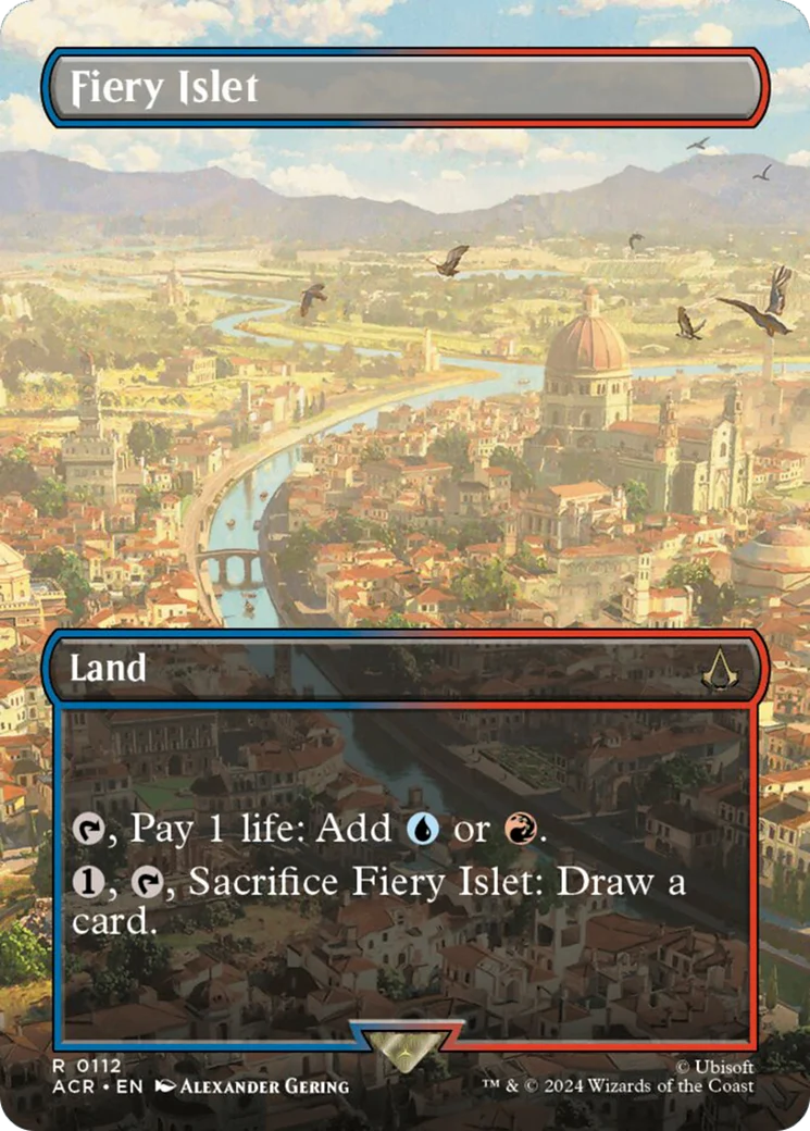 Fiery Islet (ACR-112) - Assassin's Creed [Rare]