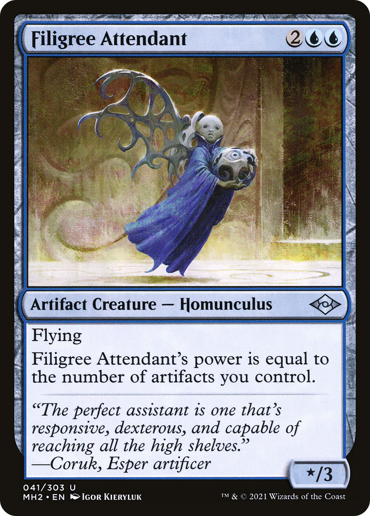 Filigree Attendant (MH2-041) - Modern Horizons 2 Foil [Uncommon]