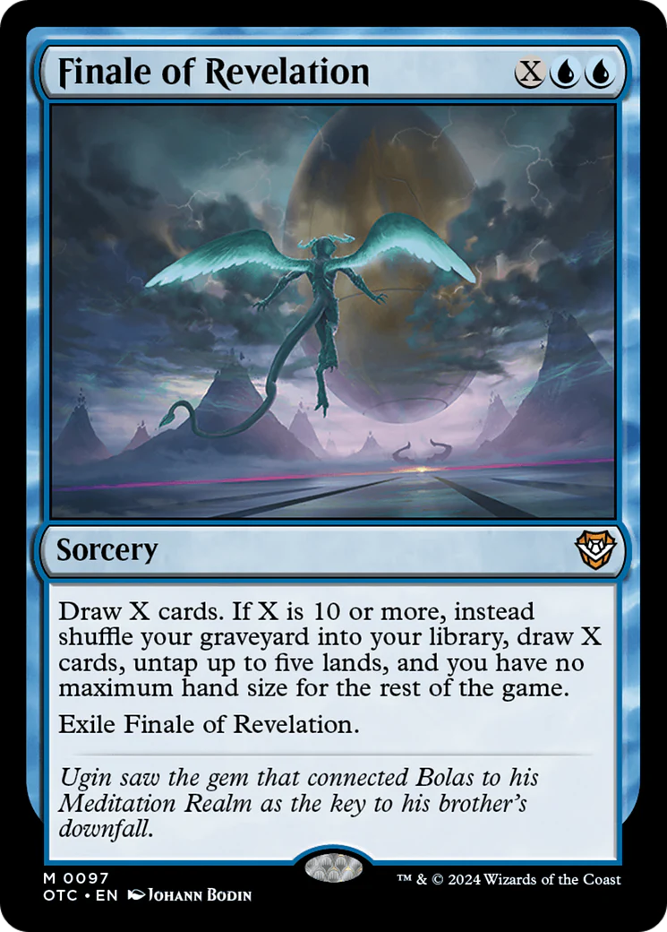 Finale of Revelation (OTC-097) - Outlaws of Thunder Junction Commander [Mythic]