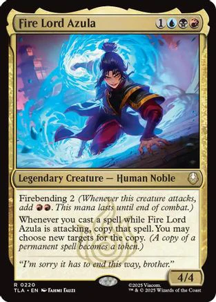 Fire Lord Azula (TLA-220) - Avatar: The Last Airbender Foil [Rare]
