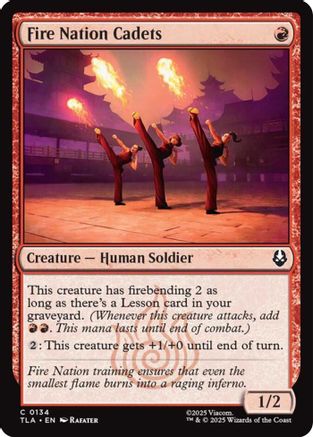 Fire Nation Cadets (TLA-134) - Avatar: The Last Airbender Foil [Common]