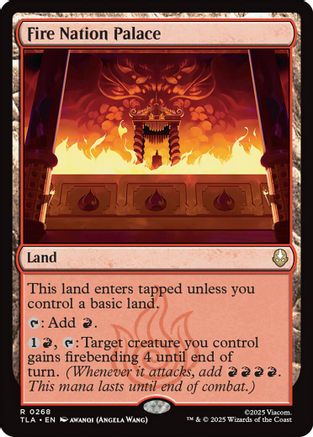 Fire Nation Palace (TLA-268) - Avatar: The Last Airbender [Rare]
