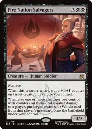 Fire Nation Salvagers (TLE-106) - Avatar: The Last Airbender: Eternal-Legal [Rare]