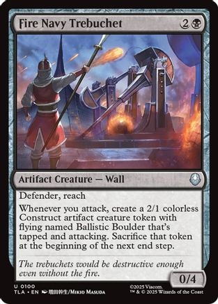 Fire Navy Trebuchet (TLA-100) - Avatar: The Last Airbender [Uncommon]