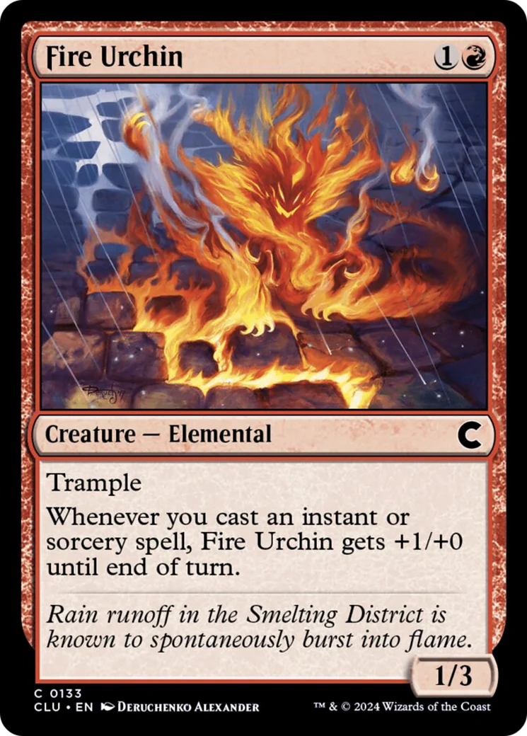 Fire Urchin (CLU-133) - Ravnica: Clue Edition [Common]