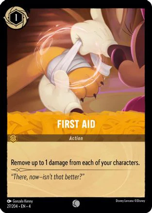 First Aid (27/204) - Ursulas Return Cold Foil [Common]