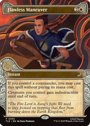 Flawless Maneuver (Showcase) (TLE-306) - Avatar: The Last Airbender: Eternal-Legal [Promo]