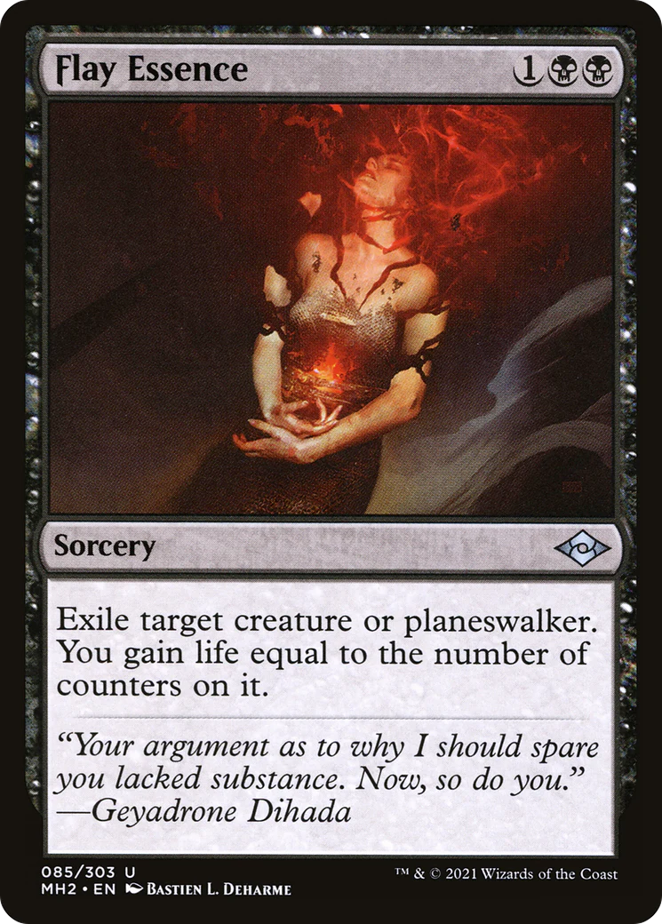 Flay Essence (MH2-085) - Modern Horizons 2 Foil [Uncommon]
