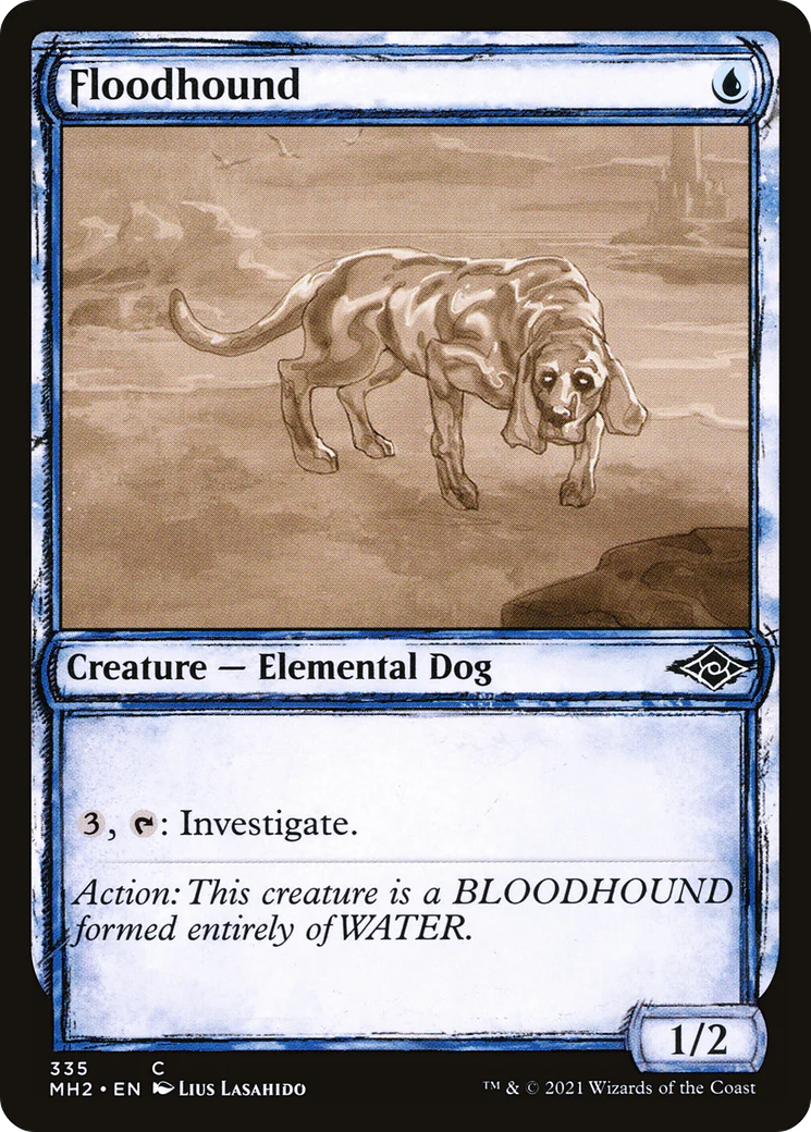 Floodhound (MH2-335) - Modern Horizons 2: (Showcase) Foil [Common]