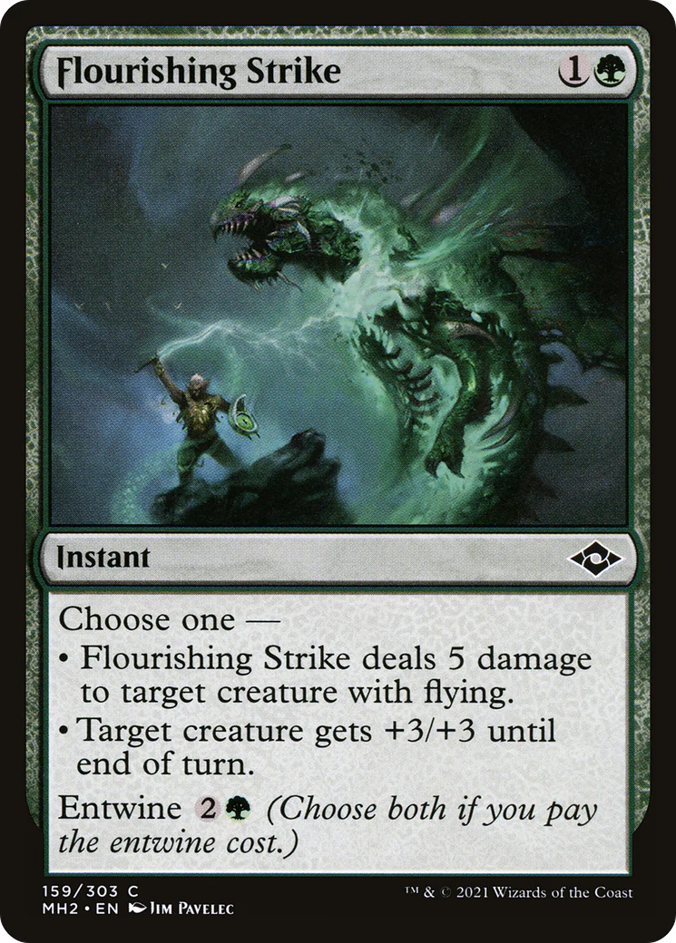 Flourishing Strike (MH2-159) - Modern Horizons 2 [Common]