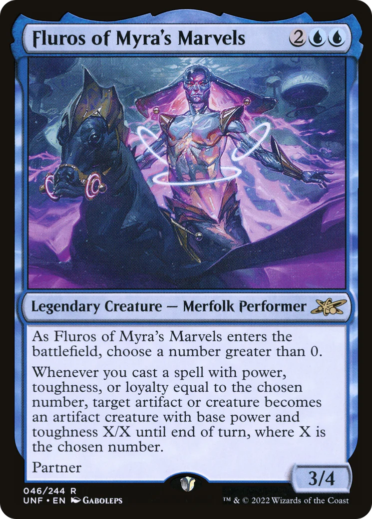Fluros of Myra's Marvels (UNF-046) - Unfinity Foil [Rare]