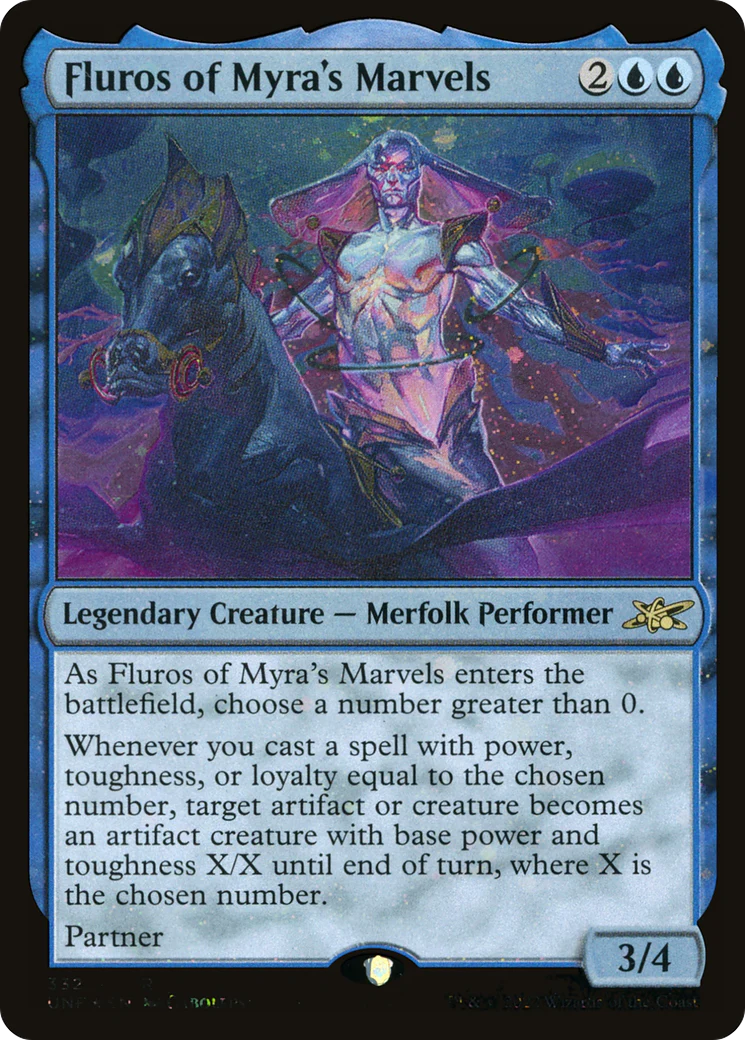 Fluros of Myra's Marvels (UNF-332) - Unfinity Galaxy Foil [Rare]