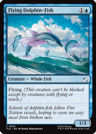 Flying Dolphin-Fish (TLE-223) - Avatar: The Last Airbender: Eternal-Legal [Common]