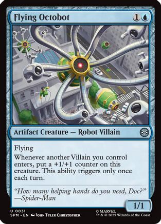 Flying Octobot (SPM-031) - Marvel's Spider-Man Foil [Uncommon]