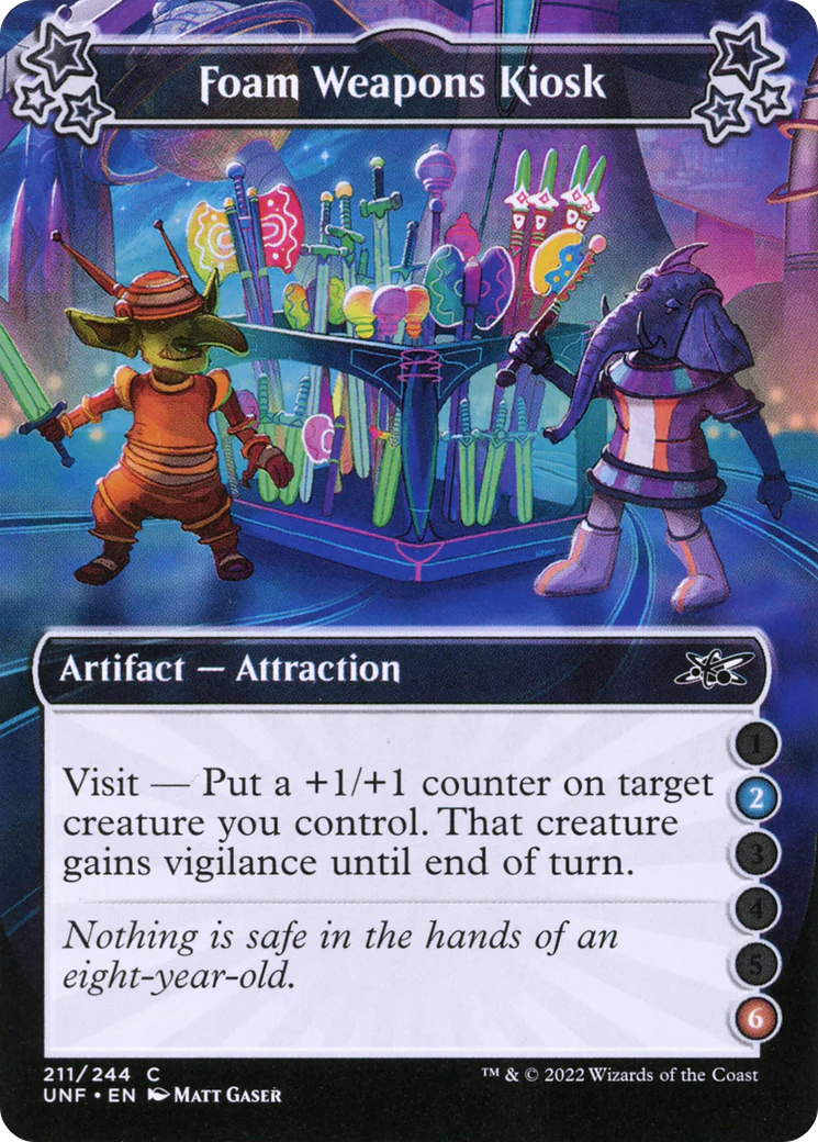 Foam Weapons Kiosk (UNF-211A) - Unfinity Foil [Common]