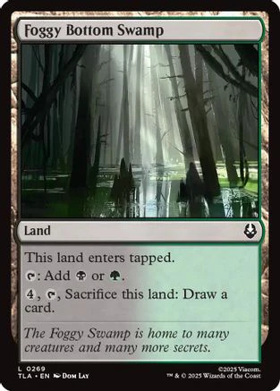 Foggy Bottom Swamp (TLA-269) - Avatar: The Last Airbender [Land]
