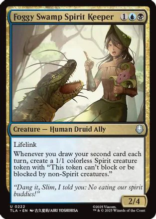 Foggy Swamp Spirit Keeper (TLA-222) - Avatar: The Last Airbender Foil [Uncommon]