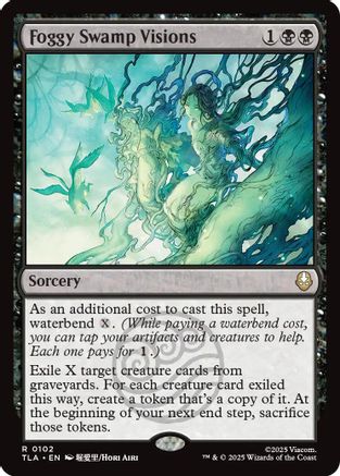 Foggy Swamp Visions (TLA-102) - Avatar: The Last Airbender Foil [Rare]