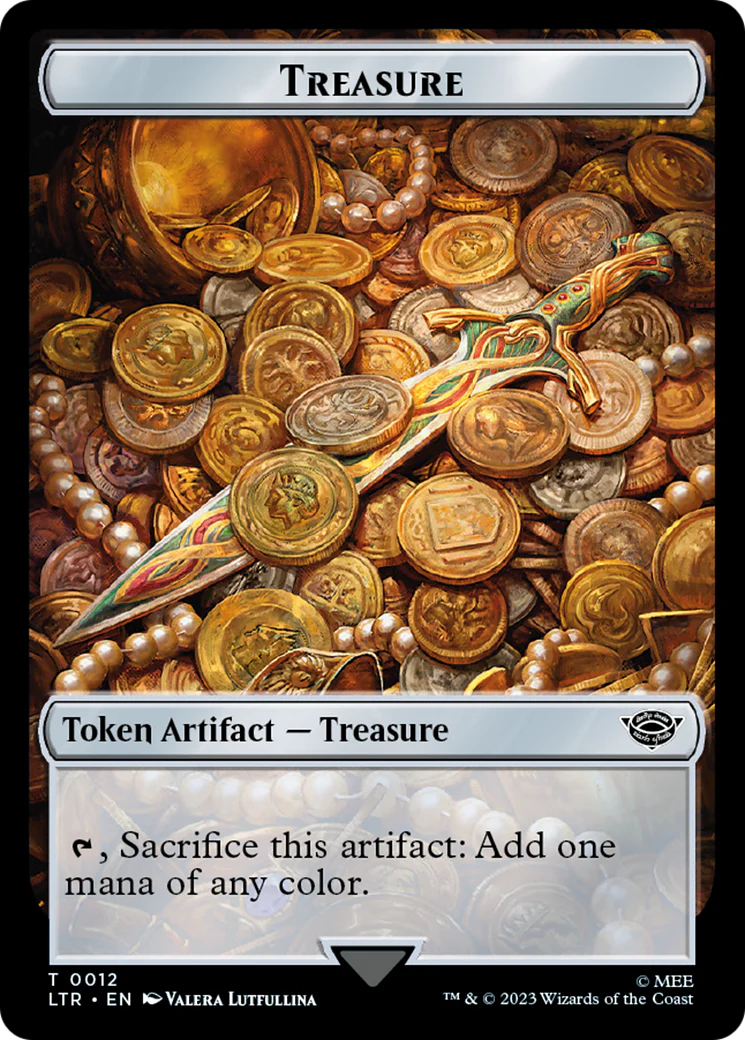 Food (09) // Treasure Double-Sided Token [The Lord of the Rings: Tales of Middle-Earth Tokens] - Image 2
