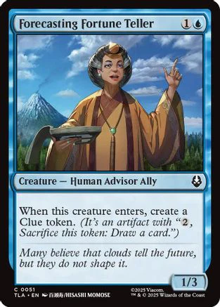 Forecasting Fortune Teller (TLA-051) - Avatar: The Last Airbender [Common]