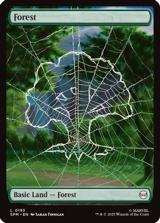 Forest (0193) (SPM-193) - Marvel's Spider-Man Foil [Land]