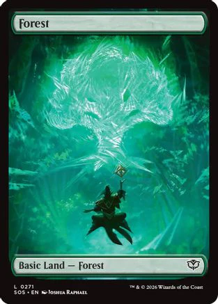 Forest (0271) (SOS-271) - Secrets of Strixhaven Foil [Land]