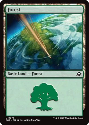 Forest (0276) (EOE-276) - Edge of Eternities [Land]