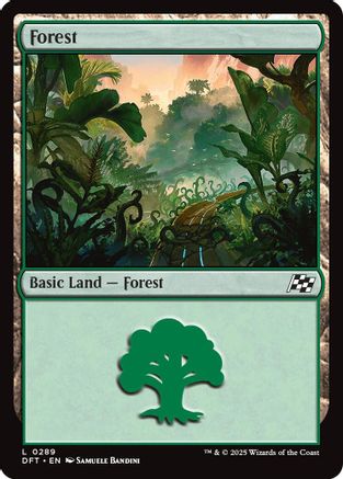 Forest (0289) (DFT-289) - Aetherdrift [Land]