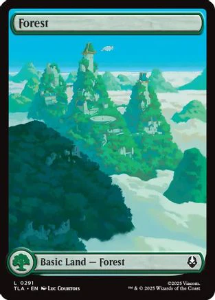 Forest (291) (TLA-291) - Avatar: The Last Airbender Foil [Land]