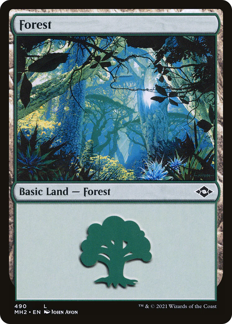 Forest (MH2-490) - Modern Horizons 2 Foil [Common]