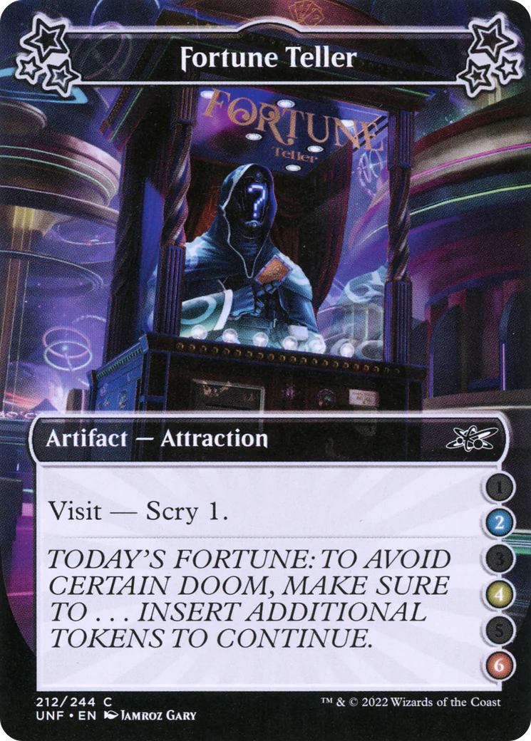 Fortune Teller (UNF-212B) - Unfinity Foil [Common]