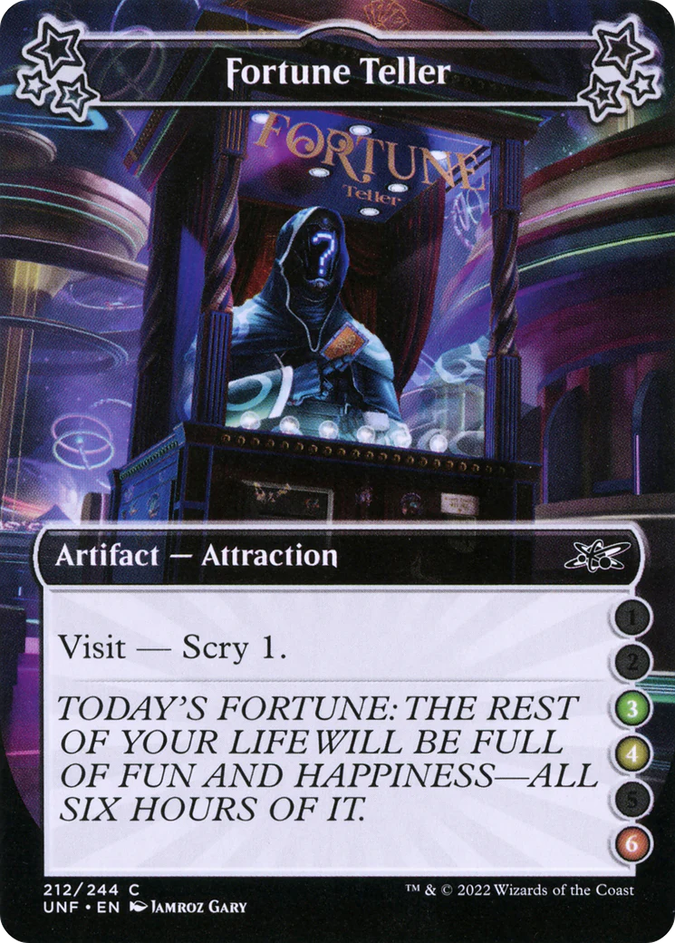 Fortune Teller (UNF-212D) - Unfinity Foil [Common]