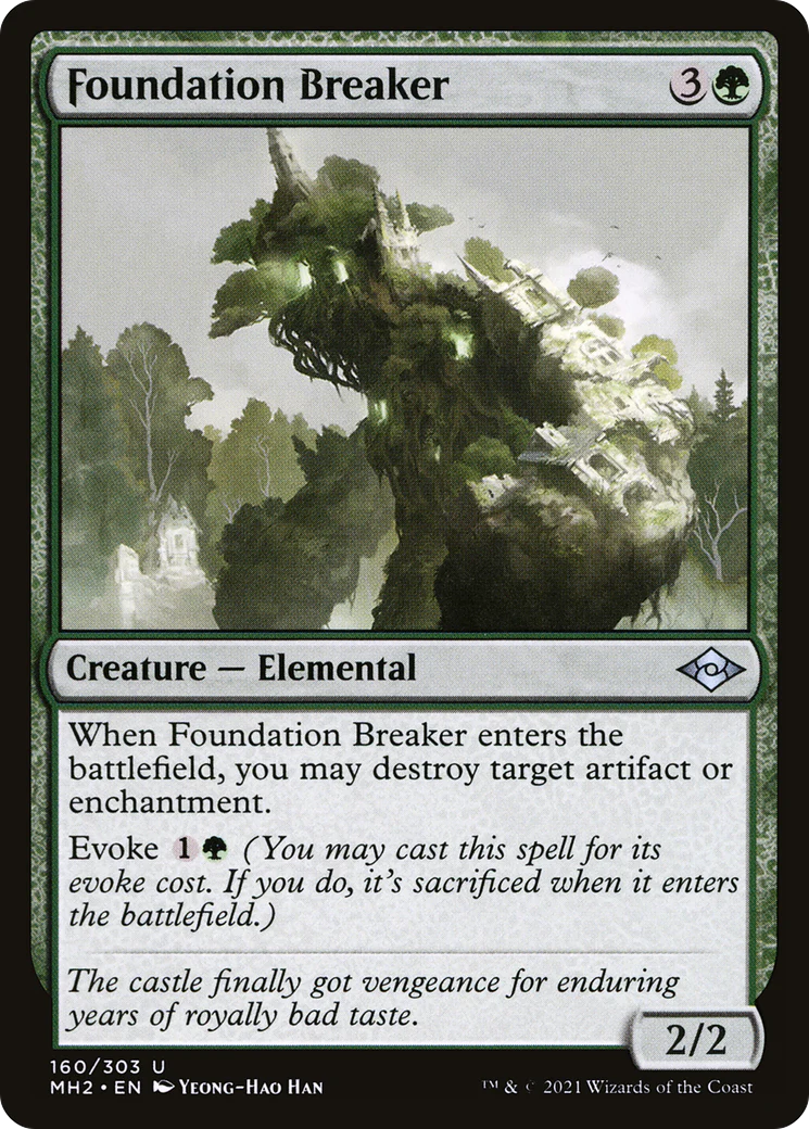 Foundation Breaker (MH2-160) - Modern Horizons 2 Foil [Uncommon]
