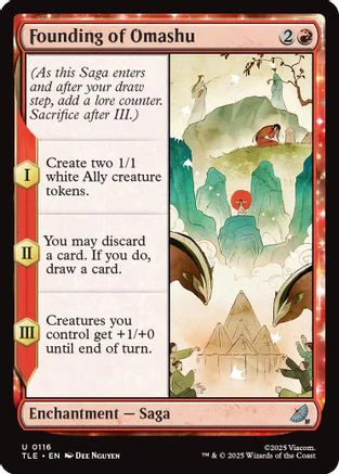 Founding of Omashu (TLE-116) - Avatar: The Last Airbender: Eternal-Legal [Rare]