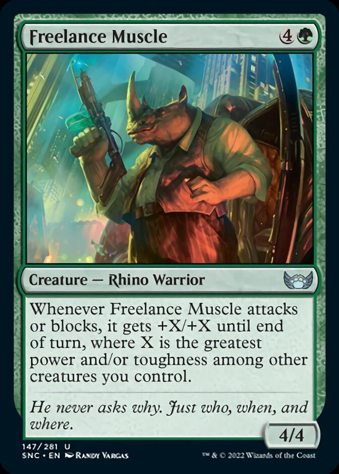 Freelance Muscle (SNC-147) - Streets of New Capenna [Uncommon]