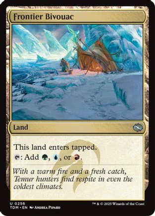 Frontier Bivouac (TDM-256) - Tarkir: Dragonstorm [Uncommon]