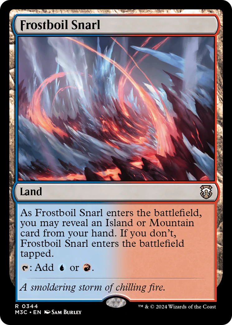 Frostboil Snarl (M3C-334) - Modern Horizons 3 Commander [Rare]