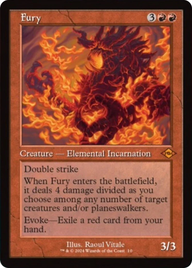 Fury (H2R-010) - Modern Horizons 2 Timeshifts Foil [Mythic]