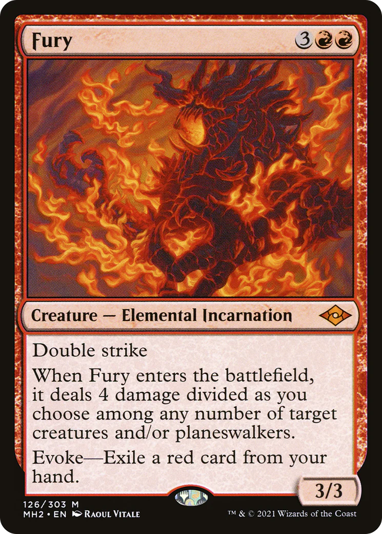 Fury (MH2-126) - Modern Horizons 2 [Mythic]