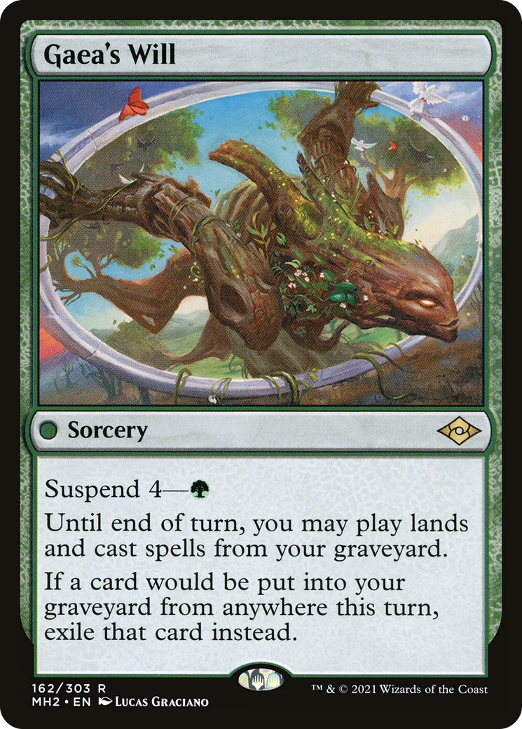 Gaea's Will (MH2-162) - Modern Horizons 2 [Rare]